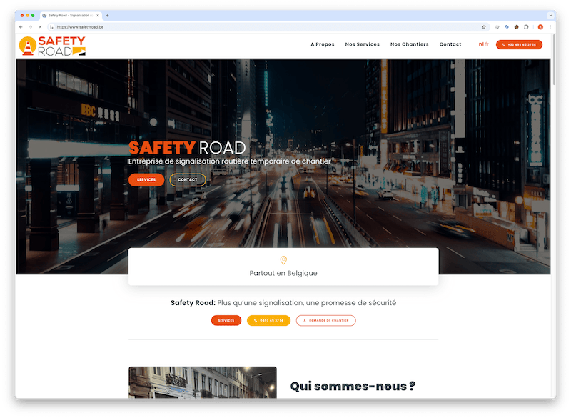 Exemple site entreprise batiment 05