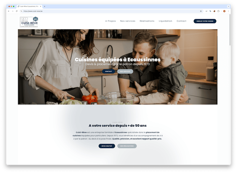 Exemple site entreprise batiment 15