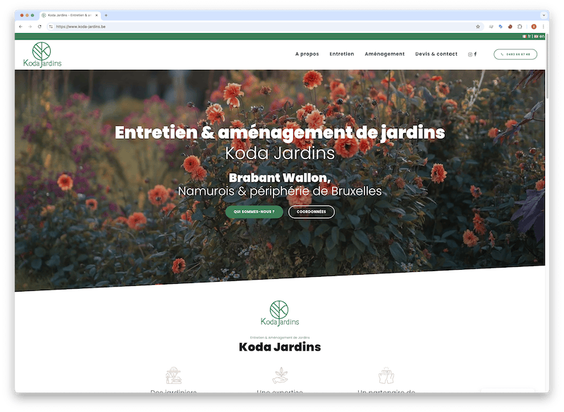 Exemple site entreprise batiment 20